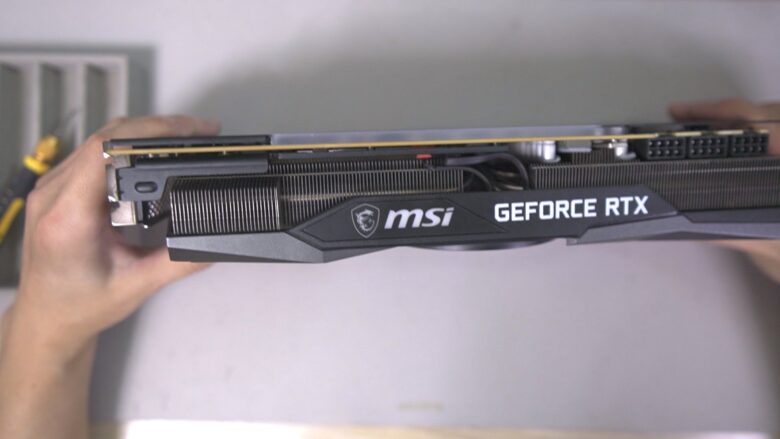 GeForce RTX3080のオイルブリートが発生したのでサーマルパッドを交換 