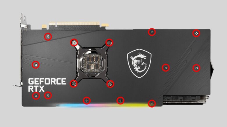 GeForce RTX3080のオイルブリートが発生したのでサーマルパッドを交換 